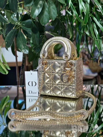 мини чанти lady 11x12cm christian dior, снимка 14 - Чанти - 51427054