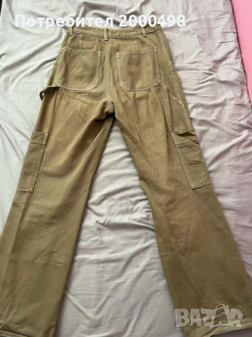 h&m зелени дънки, снимка 3 - Дънки - 51562214