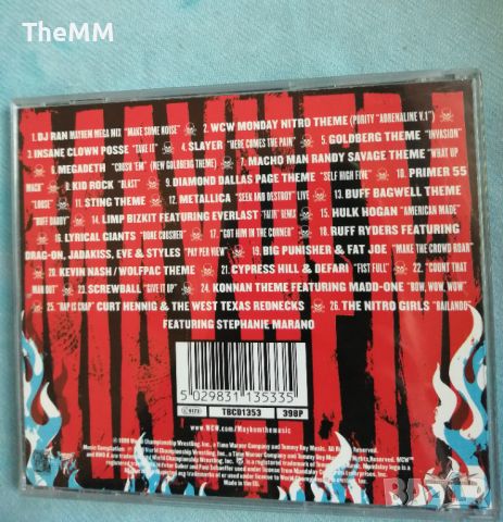 WCW Mayhem - The Music, снимка 4 - CD дискове - 45556683