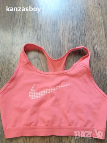 nike sport bra - страхотно дамско бюстие КАТО НОВО Л, снимка 1 - Корсети, бюстиета, топове - 46723199