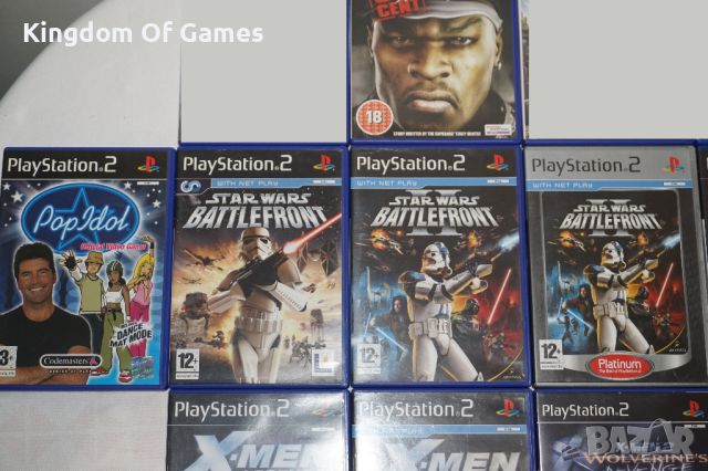 Игри за PS2 50 Cent Bulletproof/Ratchet & Clank 3/Star Wars/X-Men Legends/Medal Of Honor , снимка 4 - Игри за PlayStation - 45572450