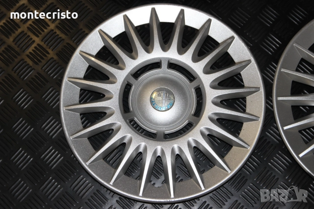 ✔️Оригинални тасове Alfa Romeo 147 (2000-2010г.) Alfa 147 / 60695794 / 15 цола, снимка 6 - Аксесоари и консумативи - 52360923