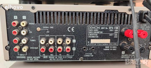 Аудио система DENON F88, снимка 12 - Аудиосистеми - 46199543