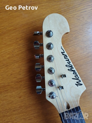 Електрическа китара Washburn Sonamaster (адаптери от Fender Japan), снимка 8 - Китари - 50771550