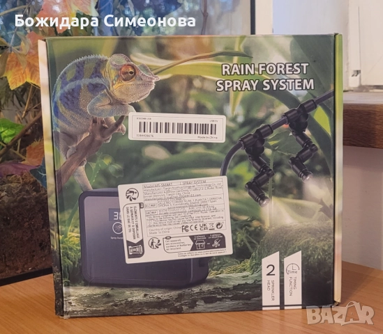Aвтоматична система за пръскане и мъгла за терариум, снимка 9 - Терариуми и оборудване - 52443230