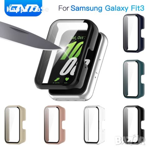 Samsung Galaxy Fit3 / Твърд удароустойчив кейс с протектор, снимка 1 - Смарт гривни - 45843283