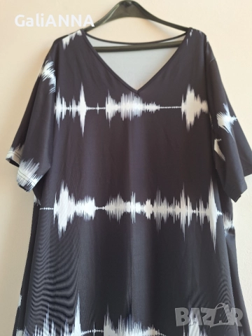 ДЪЛГА СТРАХОТНА РОКЛЯ ЛИКРА 3XL-4XL, снимка 5 - Рокли - 51637017