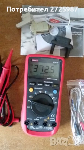 Продавам цифров мултицет  UNI T61B, снимка 2 - Друга електроника - 53523260