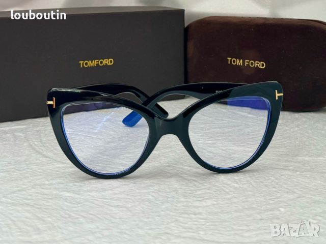 TOM FORD дамски диоптрични рамки очила за компютър котка, снимка 7 - Слънчеви и диоптрични очила - 45248899