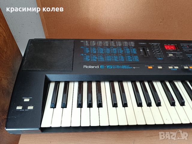 синтезатор "ROLAND E-15", снимка 4 - Синтезатори - 46474198