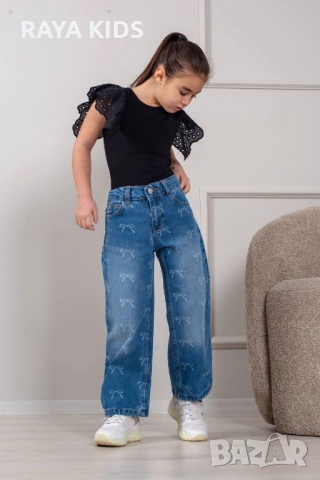 Дънкови модели за момичета от 2 до 12 години!, снимка 3 - Детски панталони и дънки - 53422676