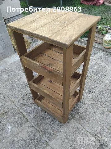 Подвижна етажерка , снимка 11 - Етажерки - 47935617