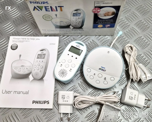 PHILIPS AVENT SCD560/00 Бебефон DECT 560, снимка 4 - Други - 52998403