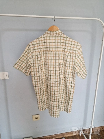 Страхотна мъжка риза с къс ръкав FJALLRAVEN размер M , снимка 10 - Ризи - 53780303