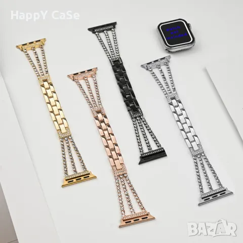 DIAMONDS LINKS Каишка верижка за Huawei Watch/Samsung/Apple iWatch/Xiaomi/Garmin/Amazfit, снимка 8 - Каишки за часовници - 49237829