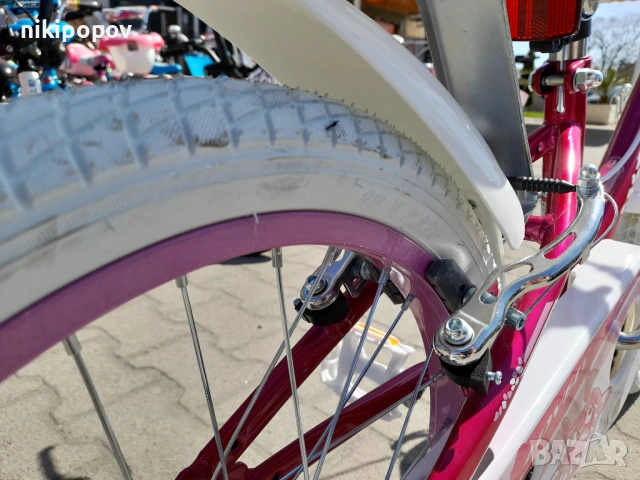 BYOX Велосипед 18" LOVELY розов, снимка 11 - Велосипеди - 53559035