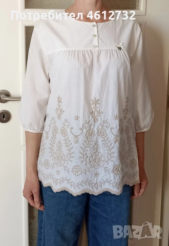 Риза Liu Jo памук и коприна, снимка 10 - Ризи - 54137703