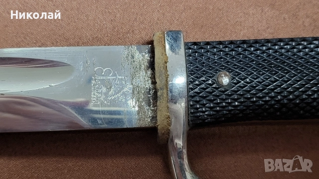 Щик, нож Германия маузер к98 ВСВ, снимка 6 - Антикварни и старинни предмети - 52997275