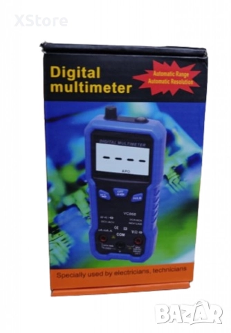 Автоматичен джобен цифров мултицет