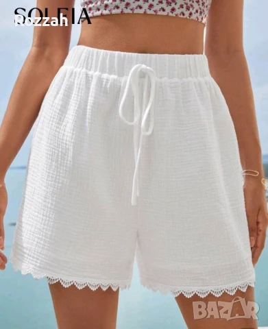  Бели къси панталони 