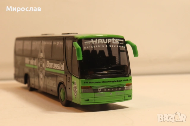 RIETZE H0 1/87 SETRA BORUSSIA СЕТРА АВТОБУС МОДЕЛ, снимка 5 - Колекции - 54029389
