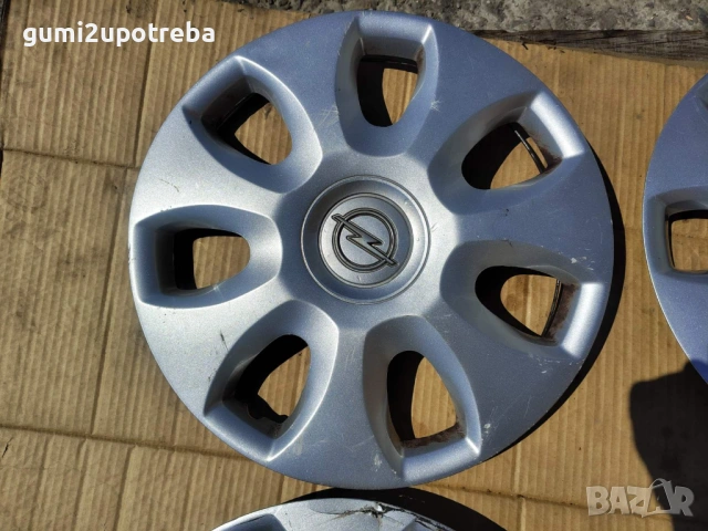 15 цола Тасове Opel Corsa D 13265184 Оригинал, снимка 4 - Аксесоари и консумативи - 54254470