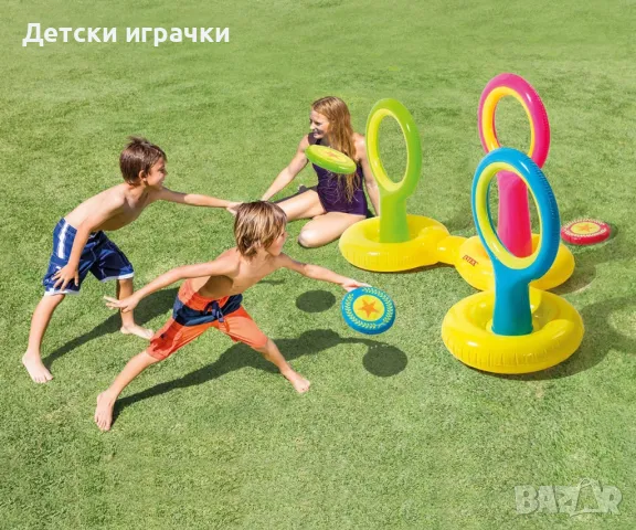Плажен комплект Игра с надуваеми дискове INTEX