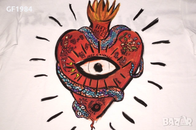 Just Cavalli - мъжки тениски, размери M , L, снимка 3 - Тениски - 50651500