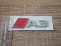 сребриста емблема Audi A3 нов стил, снимка 3