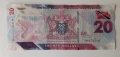 20 долара Тринидад и Тобаго 2020 Полимерна банкнота от Тринидад и Тобаго 20 долара 2020, снимка 2