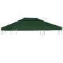 vidaXL Покривало за шатра, резервно, 310 г/м², зелено, 3х4 м(SKU:40882