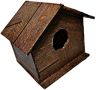 дървена къщичка за птици 40 sm , снимка 1 - За птици - 45630195