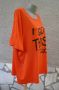 4XL /5XL Нова тениска в оранжево червено , снимка 3