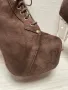 Велурени обувки на висок ток Jeffrey Campbell, снимка 5