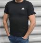 Мъжка тениска с бродирано лого / памук, снимка 1 - Тениски - 45700174