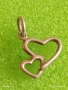 Нежна сребърна висулка с формата на сърце ❤️ елегантен дизайн 26810, снимка 5