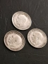 Сребърни монети,3 пенса 1917,1918 и 1919 год, сребро, тегло по 1.41 гр, проба 925/1000, снимка 4