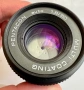 Отличен! Pentacon Auto Multi-Coated 50mm f/1.8 Ръчен Обектив, Резба M42 + Адаптор M42 към EF Canon, снимка 3