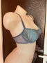 Passionata 75 B Син, бродериен сутиен , снимка 3