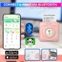 Мини Преносим Принтер за Печат с Безжична Връзка, Bluetooth, Android, снимка 3