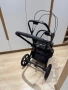 Шаси с основа за седалка за Cybex Priam 3 + адаптори за кошница, снимка 3