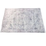 Винтидж килим бяло-сив – щампован полиестер, ориенталски дизайн, 120×180 / 160×230 см Код P2193, снимка 1