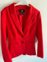 H&M дамско червено сако., снимка 1 - Сака - 45026371