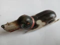 Стара немска ламаринена играчка куче., снимка 2