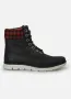 Mens Timberland Wedge Black Checkered Boots A14Q7, снимка 1