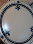 немско керамично плато Rosenthal Siena blue 33/4, снимка 4