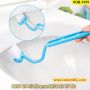 Извита мини четка за лесно почистване под ръба на тоалетната чиния - КОД 3355
