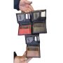 Мъжко портмоне в различни цветове от естествена к., снимка 1 - Портфейли, портмонета - 45763062