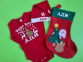 Коледни чорапчета,шапки,бодита,тениски, снимка 9
