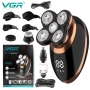 5в1 Безжична самобръсначка VGR 316 система против прищипване, снимка 3